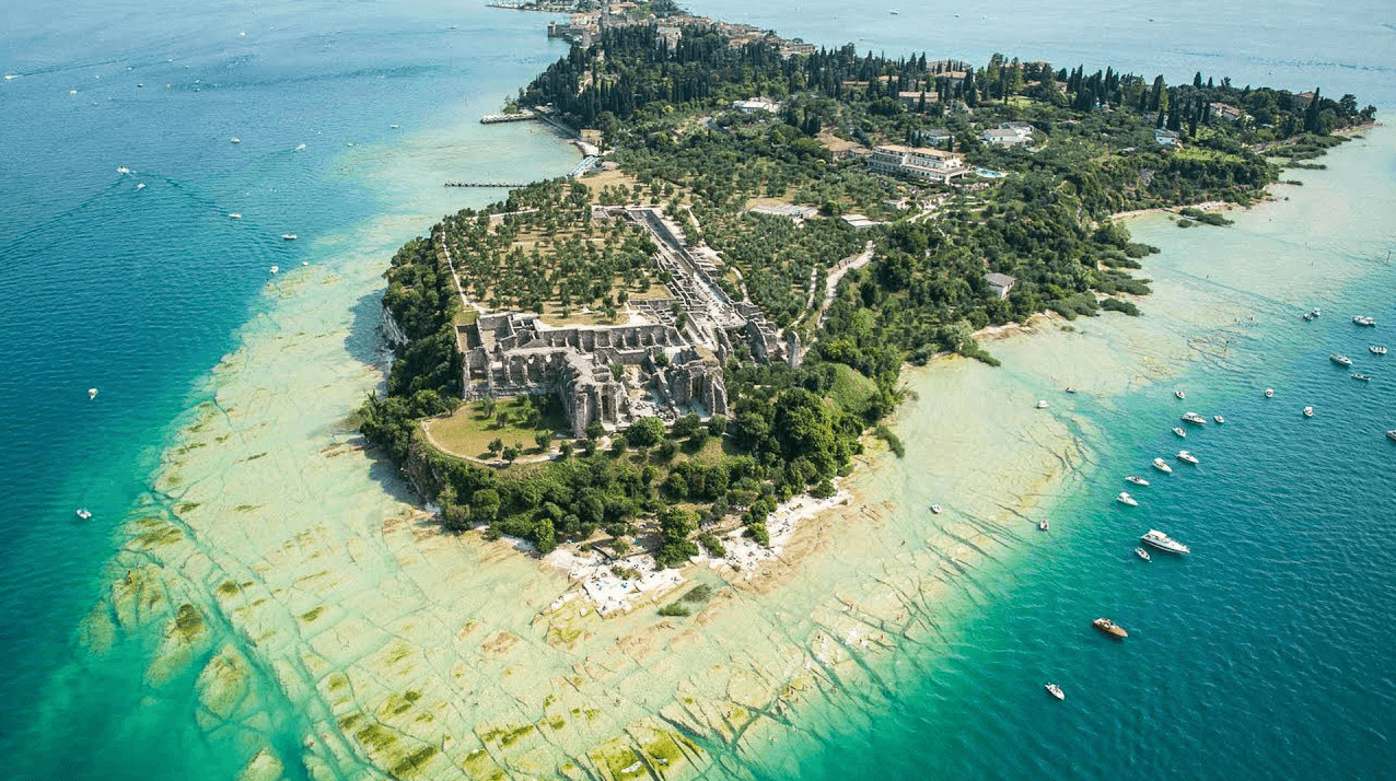 Remains of the ancient Roman Villa of Catullus
